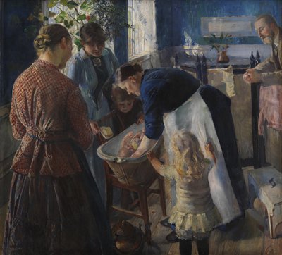 Ve vaně od Christian Krohg