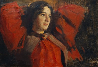 Slečna Anna Diriksová od Christian Krohg