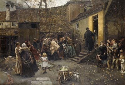 zatknout; Zatčení, 1881 od Christian Ludwig Bokelman