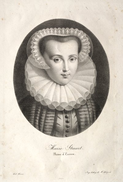 Marie Stuartovna od Christian Ludwig Wilhelm Heuer