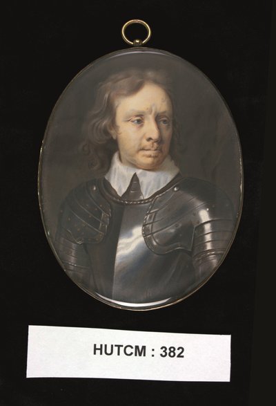 Oliver Cromwell, cca 1698-30 (akvarel) od Christian Richter