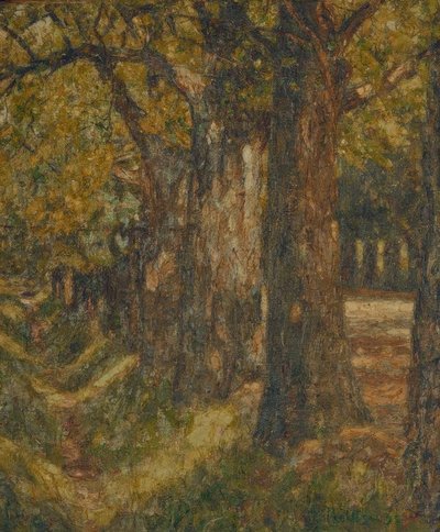 Belvedere Allee uprostřed léta od Christian Rohlfs