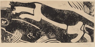 Kočka a myš, 1912-1913. od Christian Rohlfs