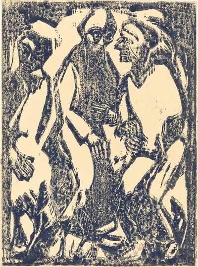 Poradní rada, 1913. od Christian Rohlfs