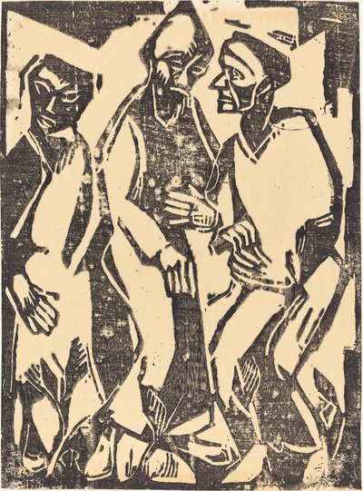Poradní rada, 1913. od Christian Rohlfs