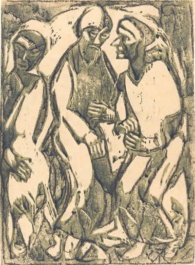 Poradní rada, 1913. od Christian Rohlfs