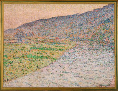 Řeka Ruhr u Herdecke (malba na plátně) od Christian Rohlfs