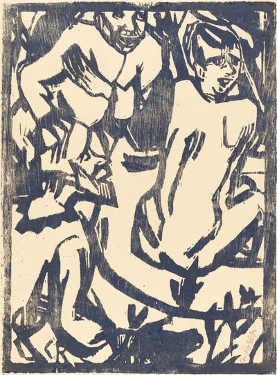 Susanna a starší, 19161917. od Christian Rohlfs