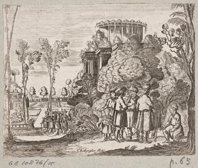 Ilustrace k Adamu Oleariusovi, „Perský Rosenthal od geniálního básníka Schich Saadi […]“, Schleswig 1660 od Christian Rothgiesser