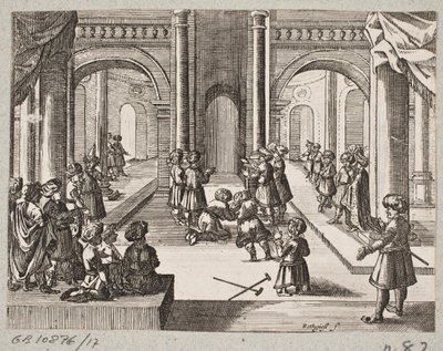 Ilustrace k Adamu Oleariusovi, „Perský Rosenthal od geniálního básníka Schich Saadi […]“, Schleswig 1660 od Christian Rothgiesser