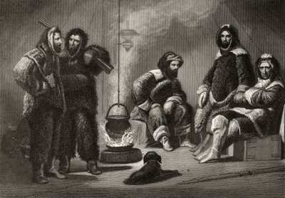 Life in the Brig, vyrytý J. McGoffinem, z 