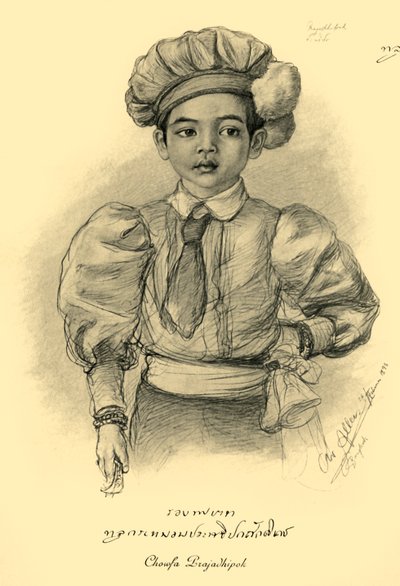 "Chowfa Prajadhipok", 1898. od Christian Wilhelm Allers