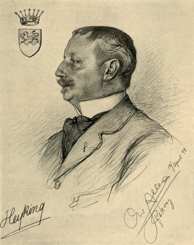 Edmund von Heyking, Peking, 1898. od Christian Wilhelm Allers