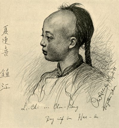 Li-Chi z Chinkiang, Čína, 1898. od Christian Wilhelm Allers