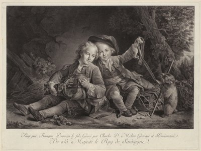 Statek od Christian Wilhelm Ernst Dietrich