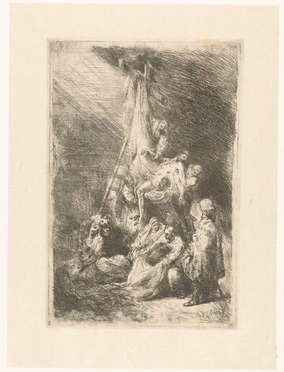 Sestup z Kříže od Christian Wilhelm Ernst Dietrich