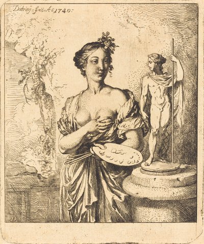 Malování od Christian Wilhelm Ernst Dietrich