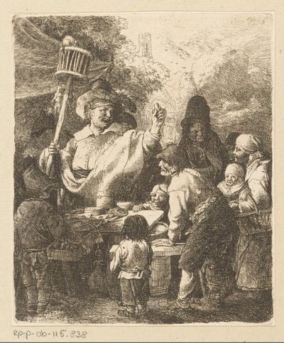 prodejce jedu na krysy od Christian Wilhelm Ernst Dietrich