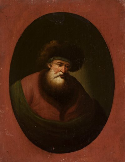 Stařec se zelenou látkou od Christian Wilhelm Ernst Dietrich