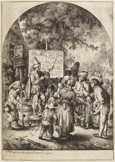 Zpěvák balad od Christian Wilhelm Ernst Dietrich