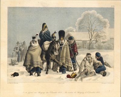 Nedaleko Smarhonu 3. prosince 1812 20. let 19. století od Christian Wilhelm Faber du Faur von