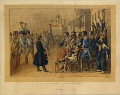Vjazmovi 30. srpna 1812 20. let 19. století od Christian Wilhelm Faber du Faur von