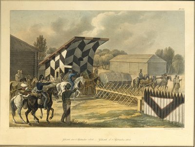 Gzhatsk 5. září 1812 20. let 19. století od Christian Wilhelm von Faber du Faur