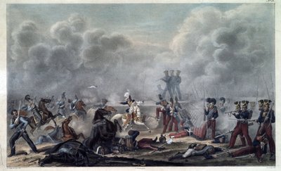 Na bitevním poli u Borodina (bataille de la Moskova od Christian Wilhelm von Faber du Faur