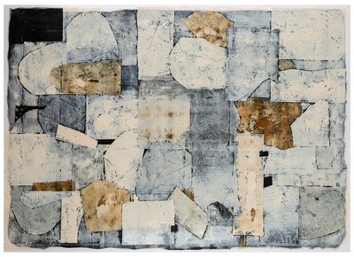 Raising Gold, 2017 (monotyp na papíře) od Christina Fedyk