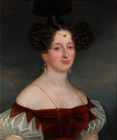Portrét Contesse Elizaveta Ksaveryevna Vorontsova 1792-1880 od Christina Robertson