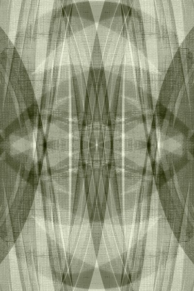 Tlumené geometrické vrstvy od Christina Sillen