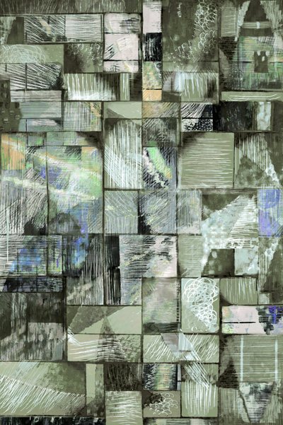 Tlumené geometrické vzory od Christina Sillen