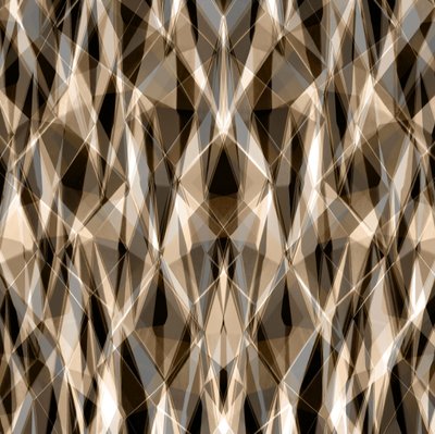 Teplá geometrická abstrakce od Christina Sillen