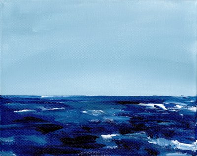Hluboký modrý horizont od Christine Lindstrom