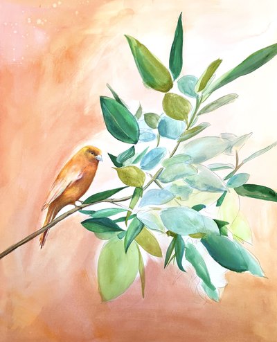 Pobočka Orange Bird od Christine Lindstrom