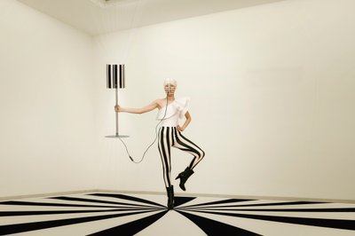 Výrazný pruhovaný styl od Christine von Diepenbroek