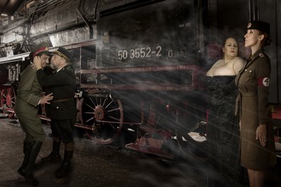 Historické nádraží od Christine von Diepenbroek