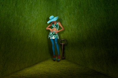 Surreal Woman – Zelený klíč od Christine von Diepenbroek