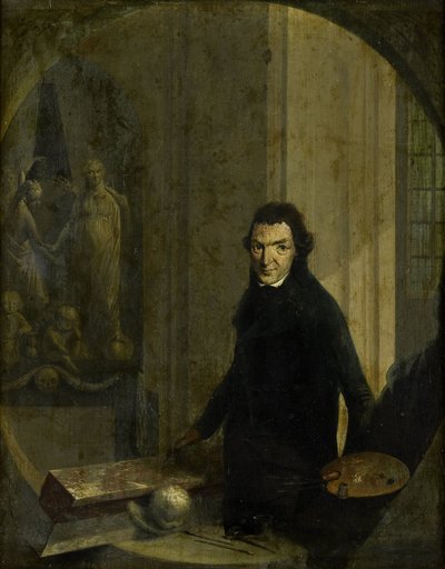 Autoportrét od Christoffel Frederik Franck