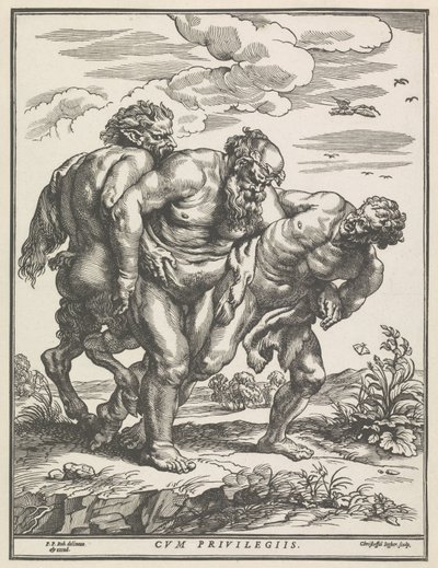 Opilý Silenus od Christoffel Jegher