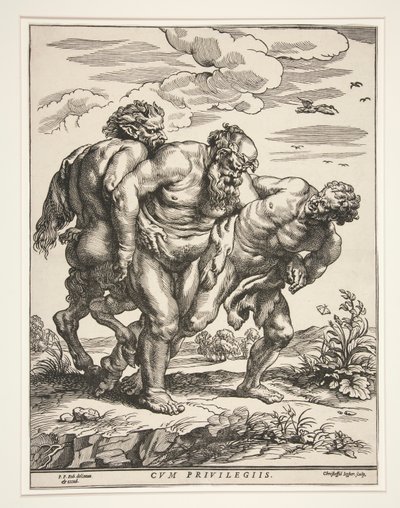 Pochod Silenus od Christoffel Jegher