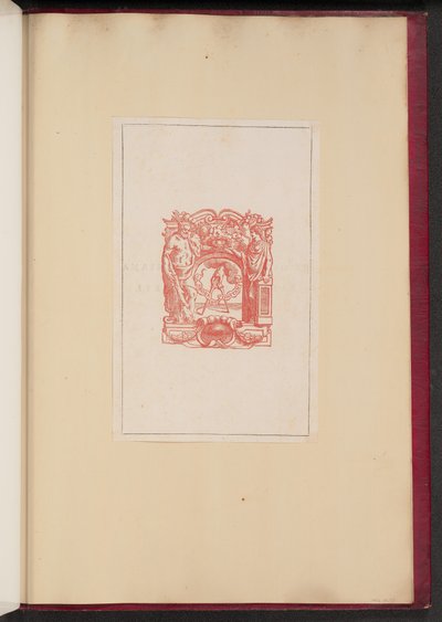 Zařízení tiskárny pro lis Plantin od Christoffel Jegher after Sir Peter Paul Rubens