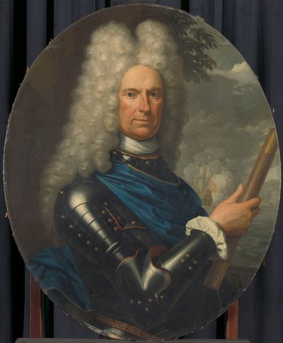 Portrét kontraadmirála Arenta van Burena od Christoffel Lubienitzki