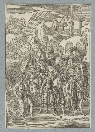 Obrácení Pavla od Christoffel van Sichem (II)