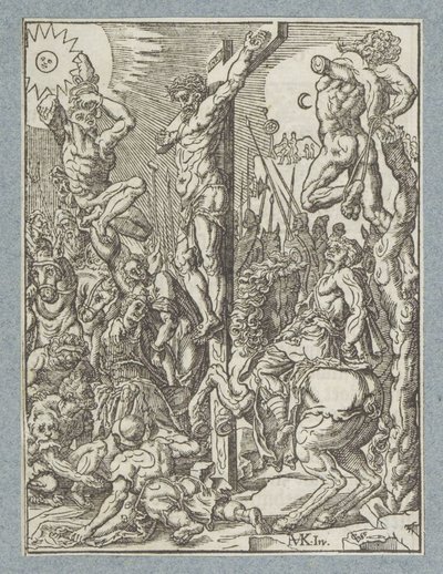 Kristus na kříži od Christoffel van Sichem (II)