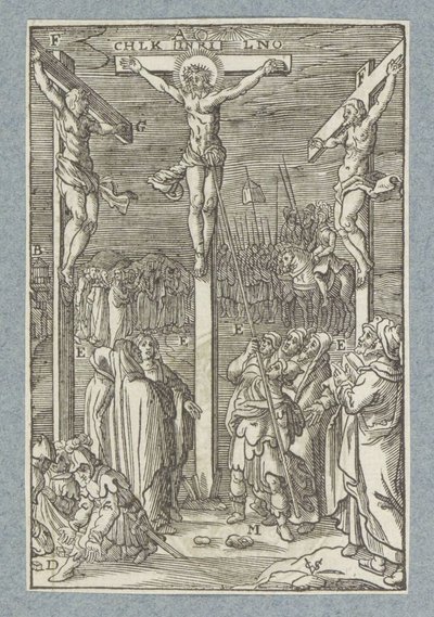 Kristus na kříži od Christoffel van Sichem (II)