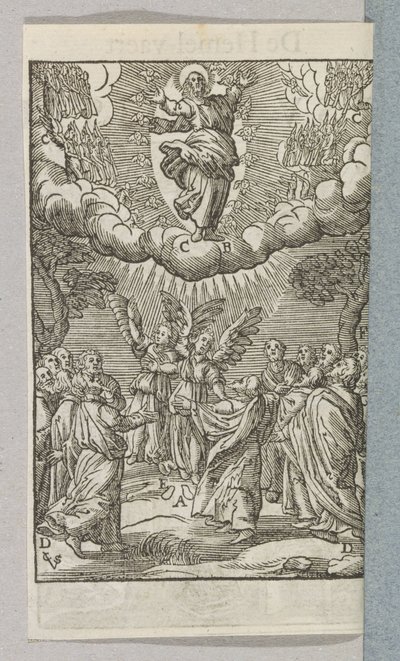 Nanebevstoupení Krista od Christoffel van Sichem (II)