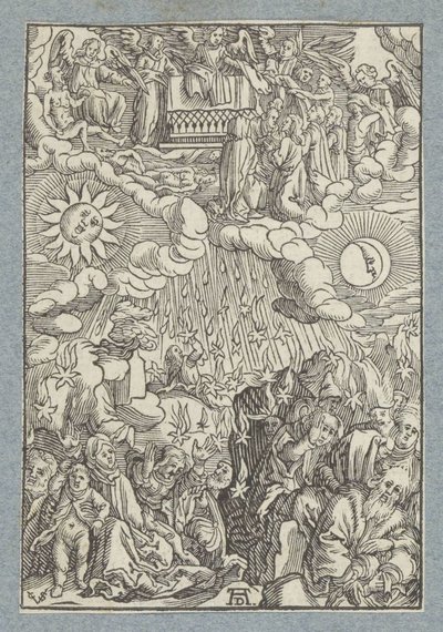 Otevření páté a šesté pečeti od Christoffel van Sichem (II)