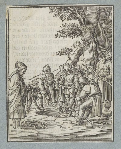 Josefa jeho bratři vytáhnou ze studny od Christoffel van Sichem (II)