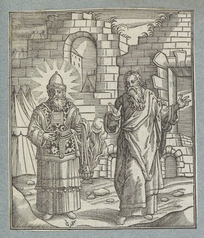 Kněžský oděv od Christoffel van Sichem (II)